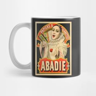 Retro poster - pub - vintage - Abadie - Cigarette paper Mug